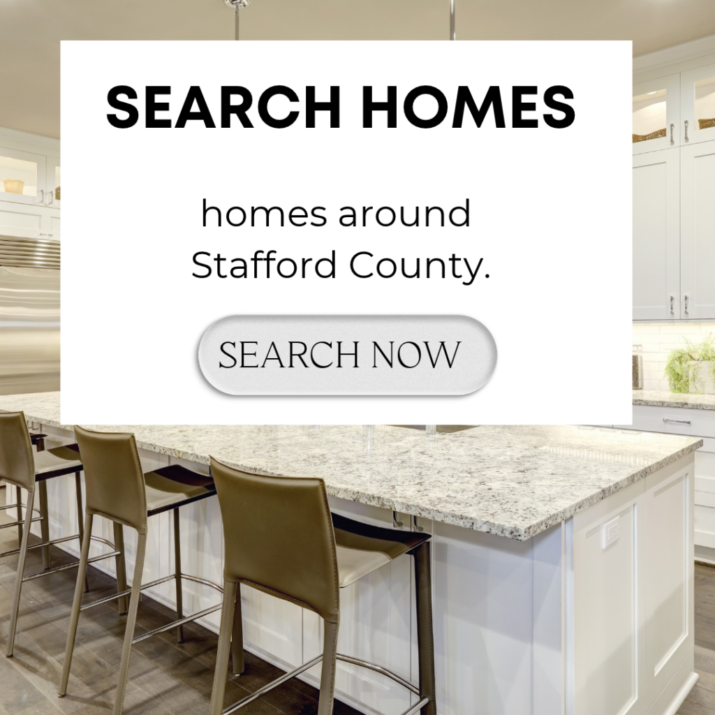 Search homes button for searching homes around Stafford County